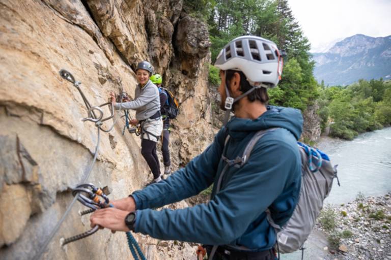 La via ferrata au cœur de La Durance image1