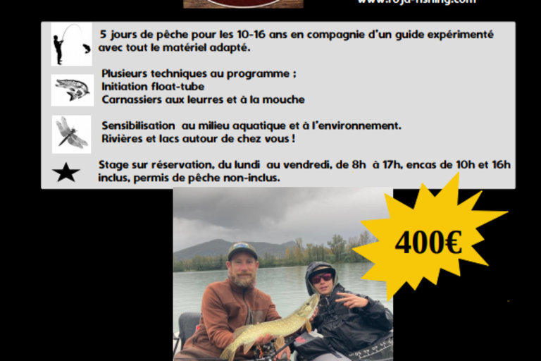 Stage de pêche ados avec Roja Fishing ! image2