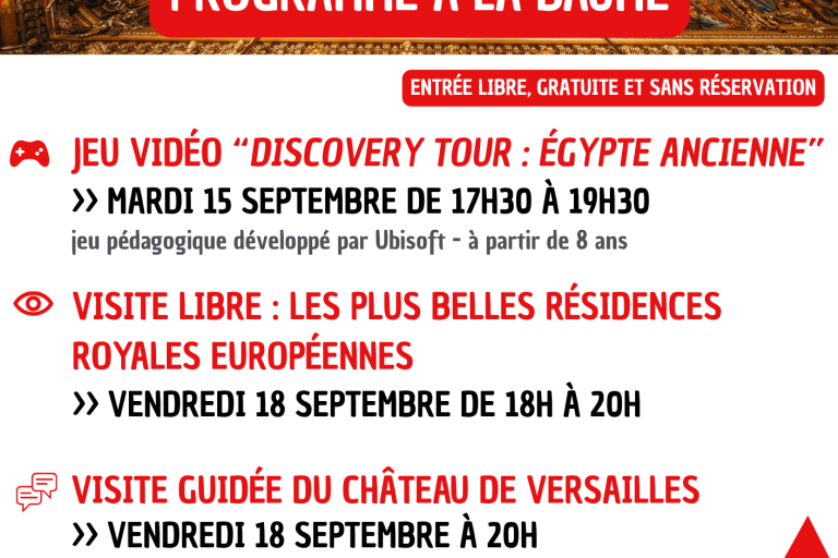 Micro-Folie : Visite Libre "Les plus belles résidences royales européennes" image2
