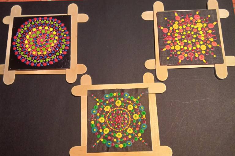 Atelier créatif : Découverte du Dot Painting image1