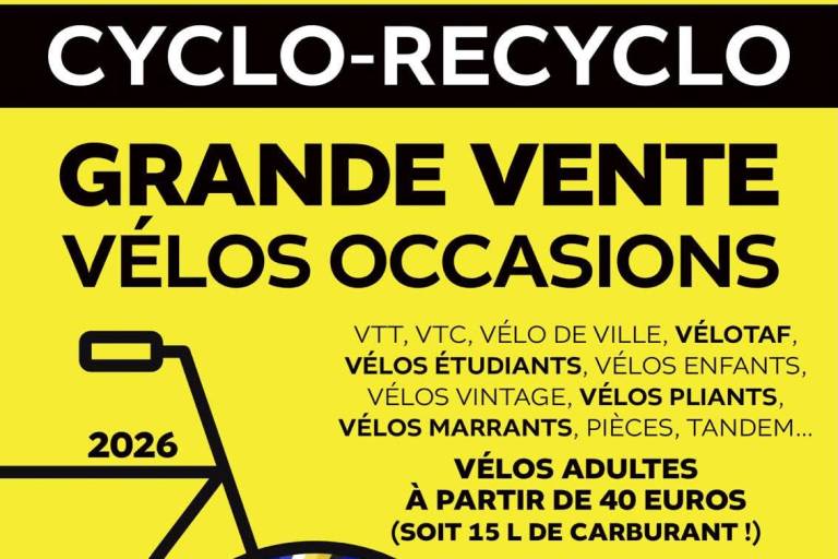 Cyclo Recyclo : vente de vélos d'occasions image1