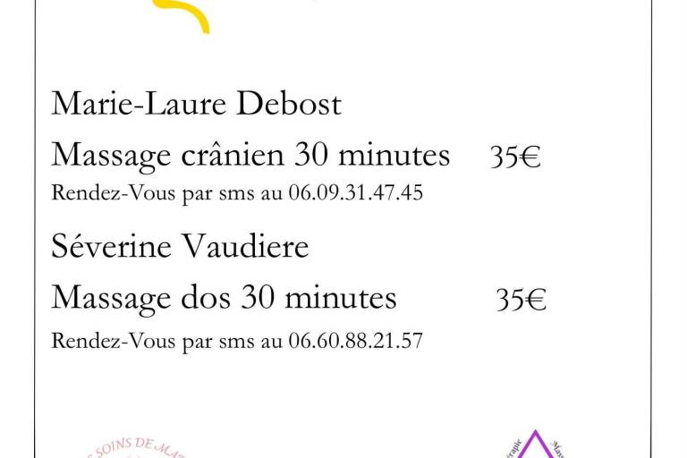 Journée massage au profit de la Cancer'Run image1