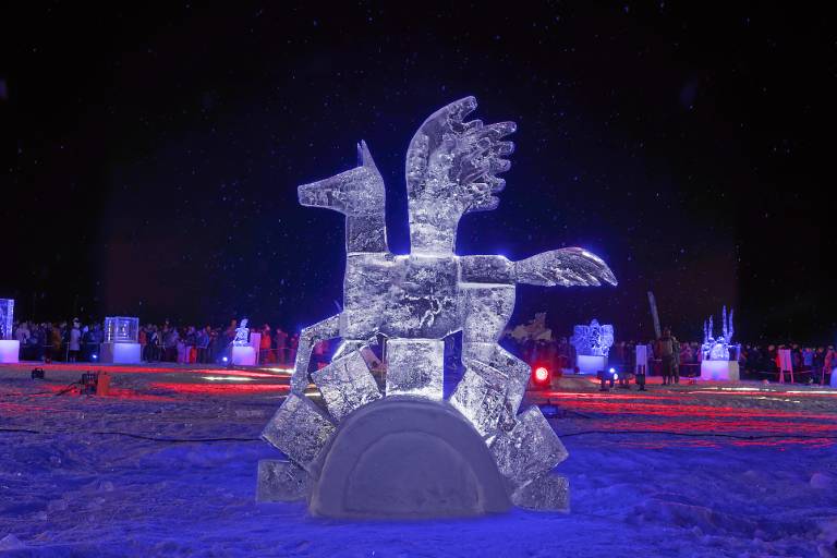 Concours international de Sculpture sur Glace image2