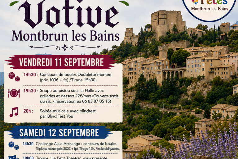 Fête Votive Montbrun les Bains image1