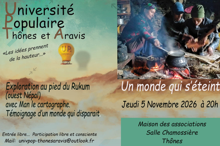 Projection du film "Un monde qui s'éteint" image1