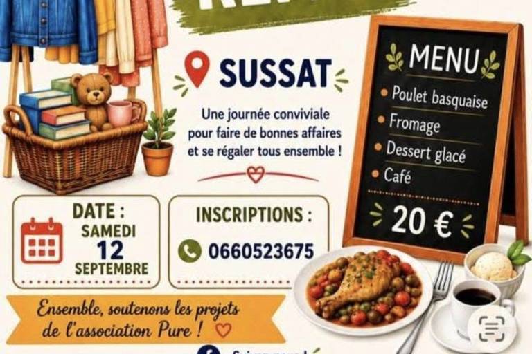 Braderie et Repas, Association Pure image1