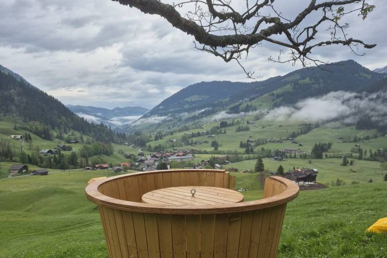 W55 percorso escursionistico per il Fondue Caquelon Gsteig image1