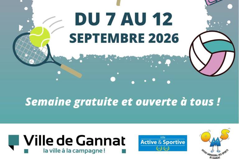 Semaine découverte des sports, Gannat image1
