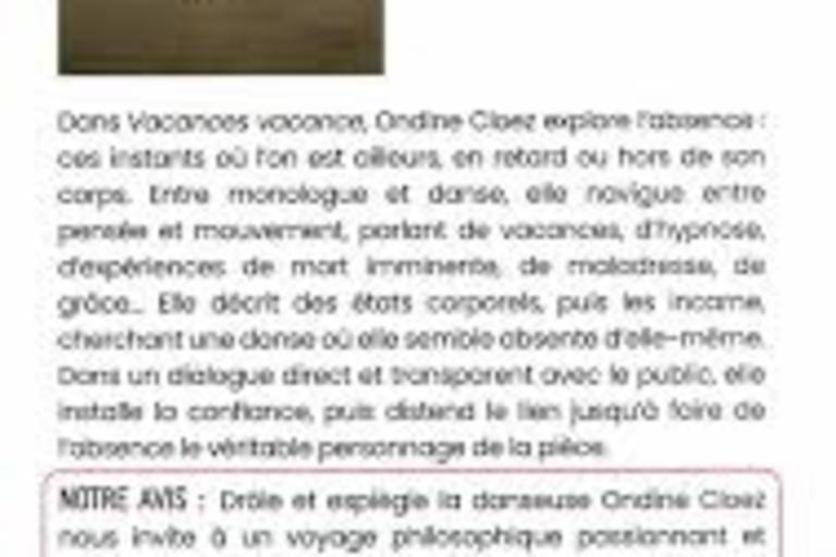 Vacances vacance image1