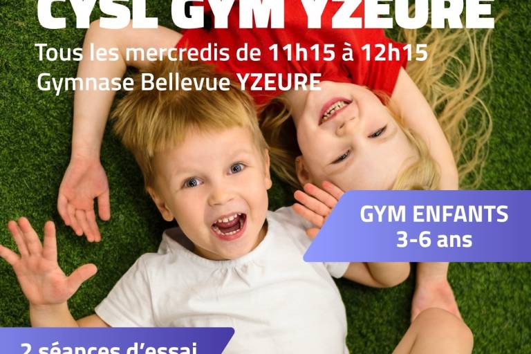 Séances d'essais gym enfants de 3 à 6 ans image1