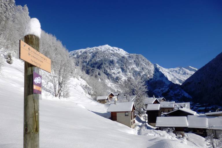 Itinéraire raquettes du Châtelard image1