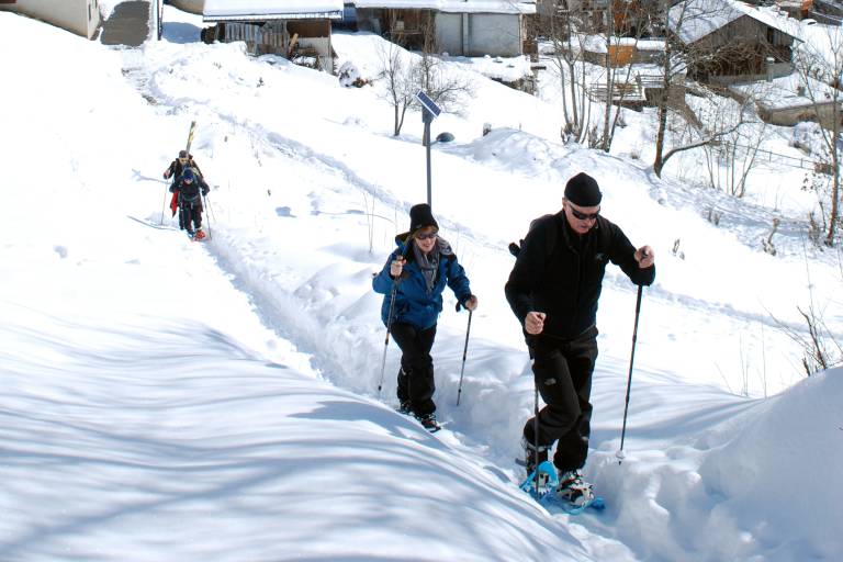 Itinéraire raquettes du Châtelard image2
