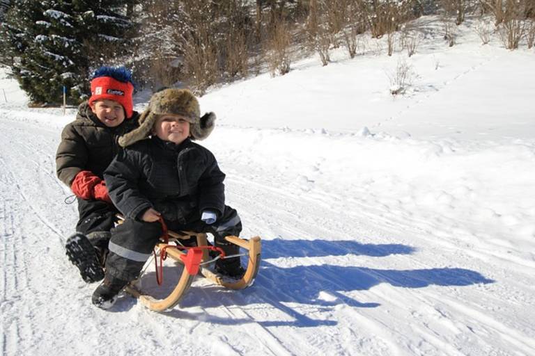 Piste de luge au Chazelet image1