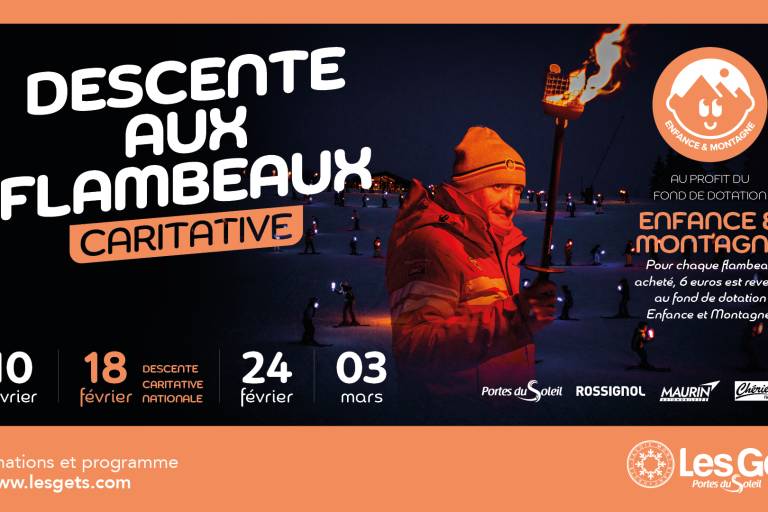 Descente aux flambeaux caritatives image1