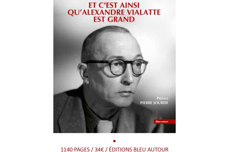 Conférence Art-Média : biographie « Et c’est ainsi qu’Alexandre Vialatte est grand » image1