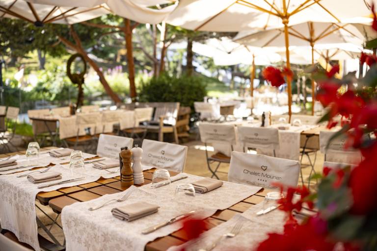 Restaurant Le Jardin du Chalet - Hôtel Chalet Mounier image1
