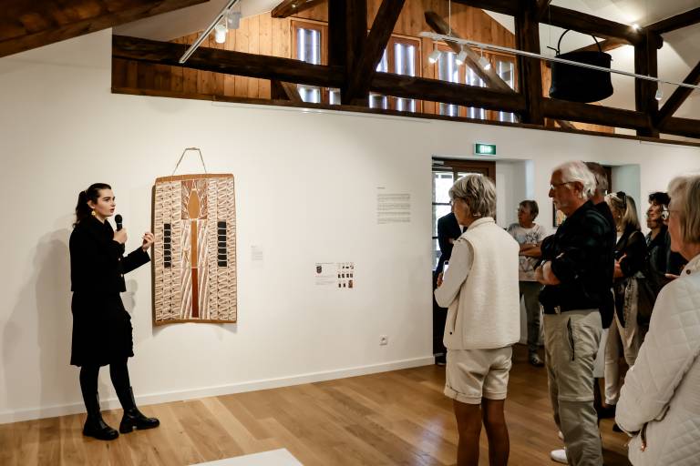 Guided Tour of the “Madayin” Exhibition - Violette Thibaudin image1