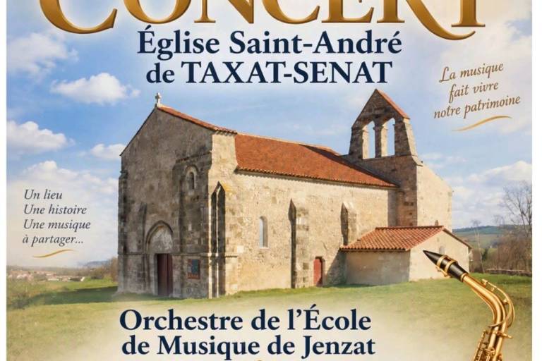 Concert à l’église Saint-André de Taxat-Senat image1