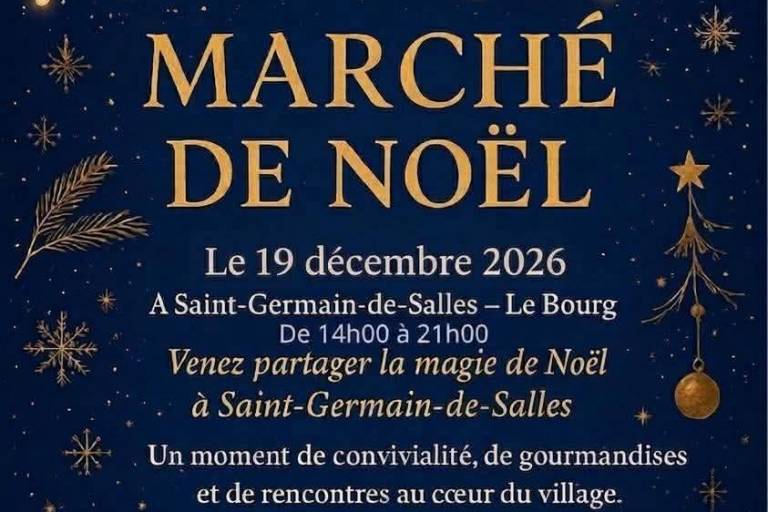 Marché de Noël à Saint-Germain-de-Salles image1