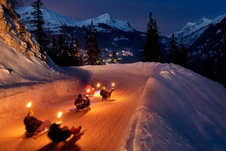 Luge Nocturne avec Alpi'Raquettes & Luge image2