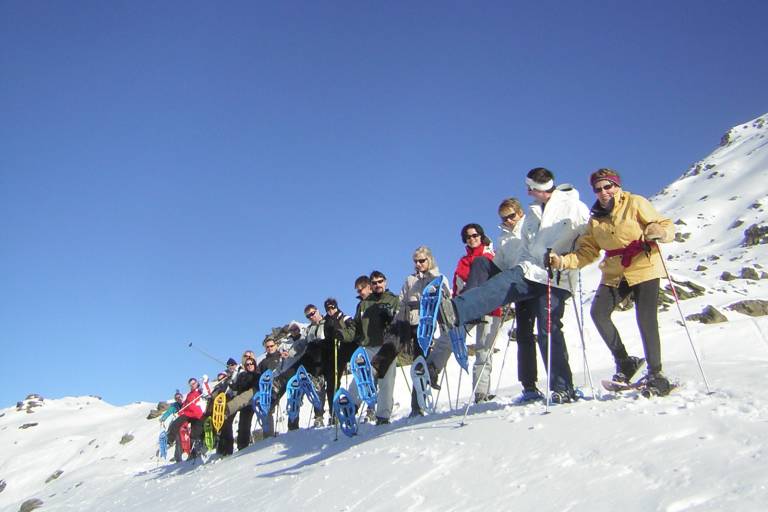 Snowshoes "The thousands mirors of the neuvache river" image1