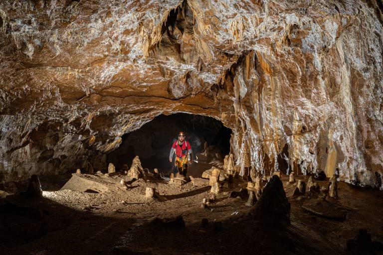 Spéléologie - Mond'O calcaire image2