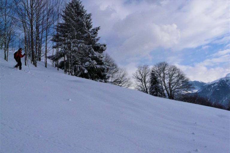 Snowshoeing and panorama image2