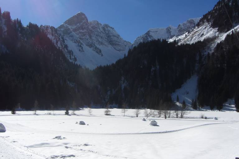 Lac des Plagnes Nordic ski area image1
