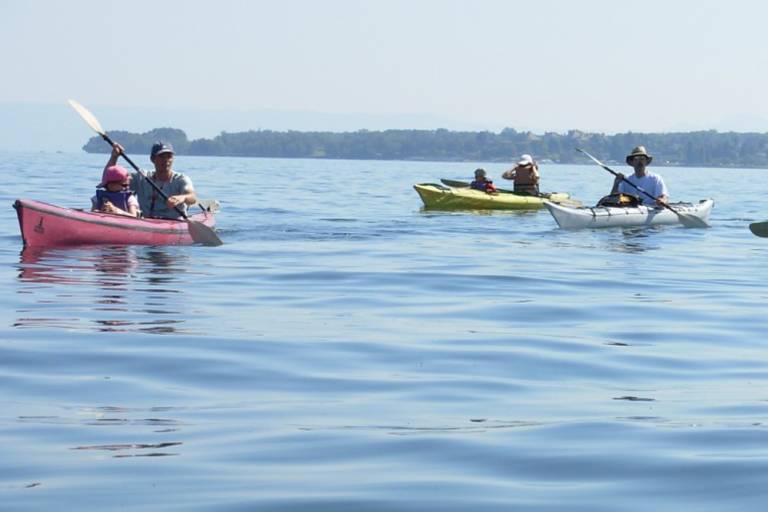 Randonnée en kayak sur le Léman - base de St-Gingolph image1