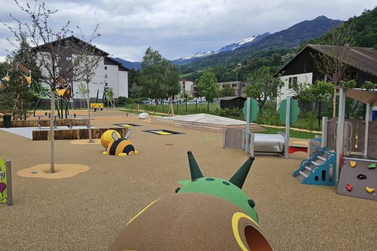 Aire de jeux inclusive de Vouilloux image1