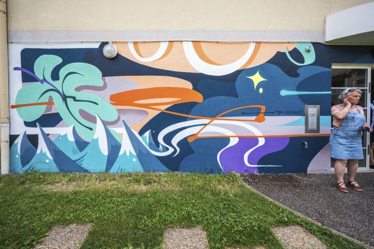 Fresque : Tahiti...Moûtiers image1