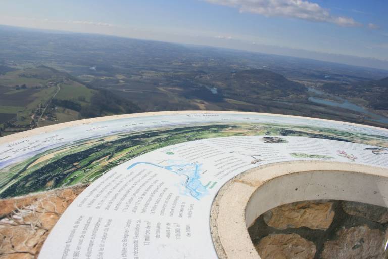 Viewpoint indicator of the Crozets image1