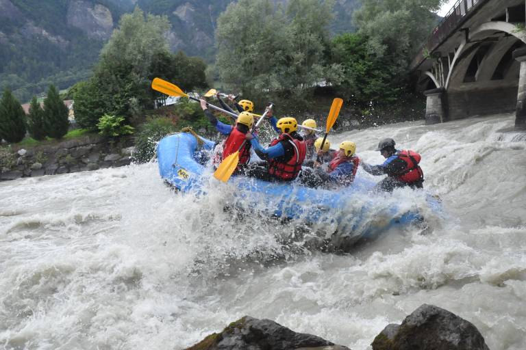 Journée Trappeur: rafting et pique nique au bord de l'arve image2