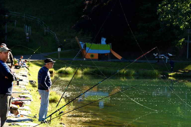 Fishing at Lake Vonnes image1