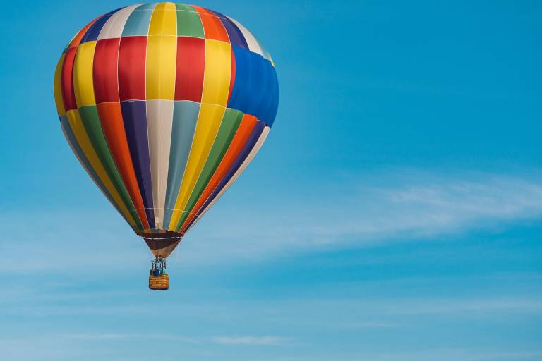 Hot air balloon flight image1