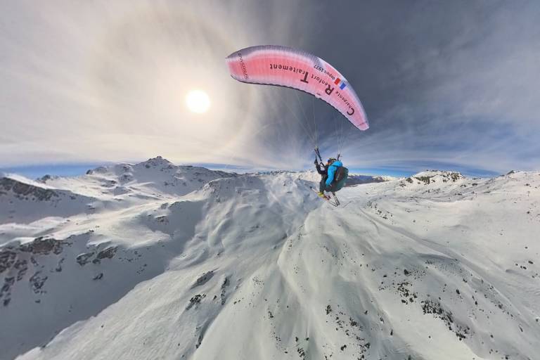 Paragliding baptisms - Paragliding wingspan image1