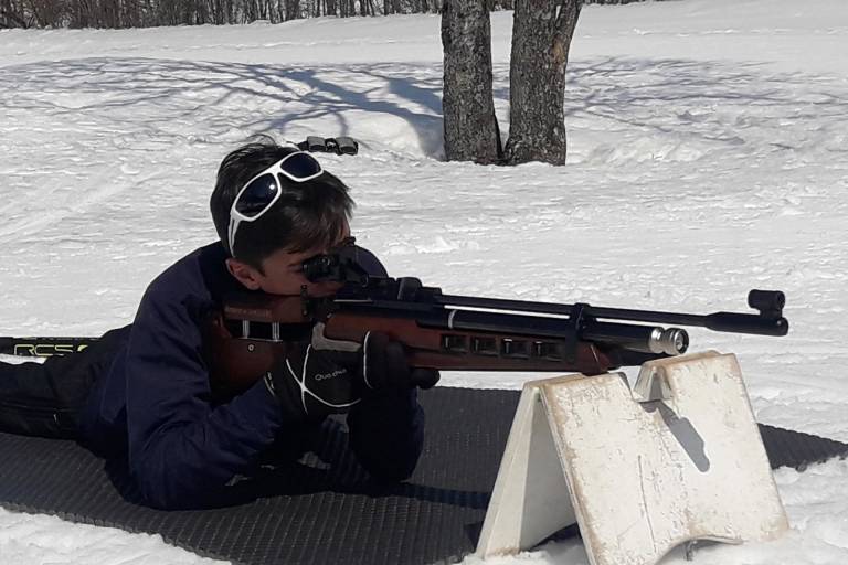 Séance de Biathlon hiver / été avec Nordik Gliss image2