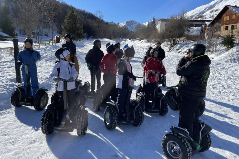 Randonnée Segway Valloire / Les Verneys sur la neige image1