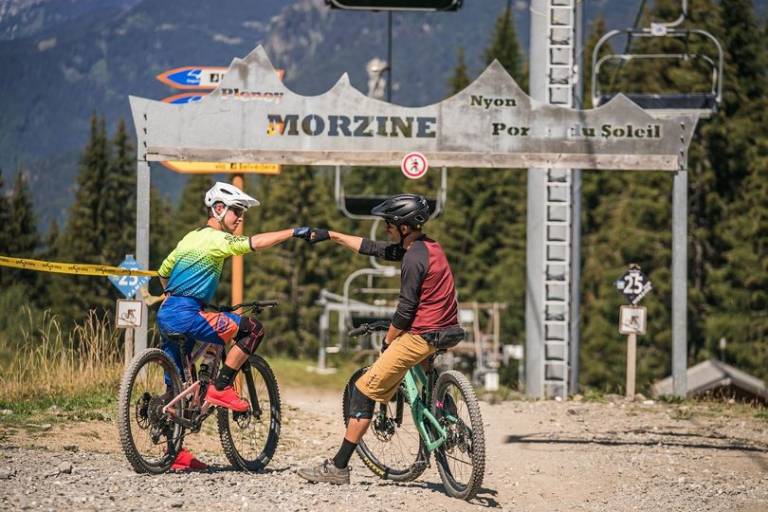 Sorties VTT avec " Morzine mountain bike school " by alpes attiude image1