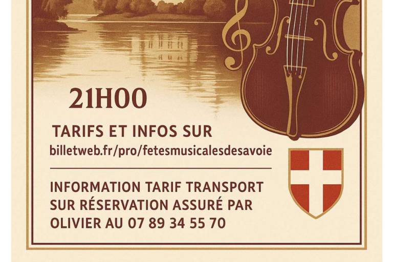 Fêtes musicales de Savoie à Courchevel avec Olivier - Jeudi 07 août image1