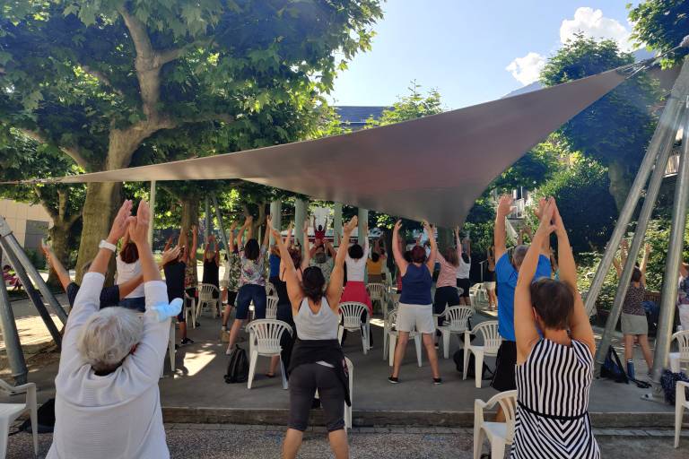 Gym sur chaise - Mercredi 17 septembre image2