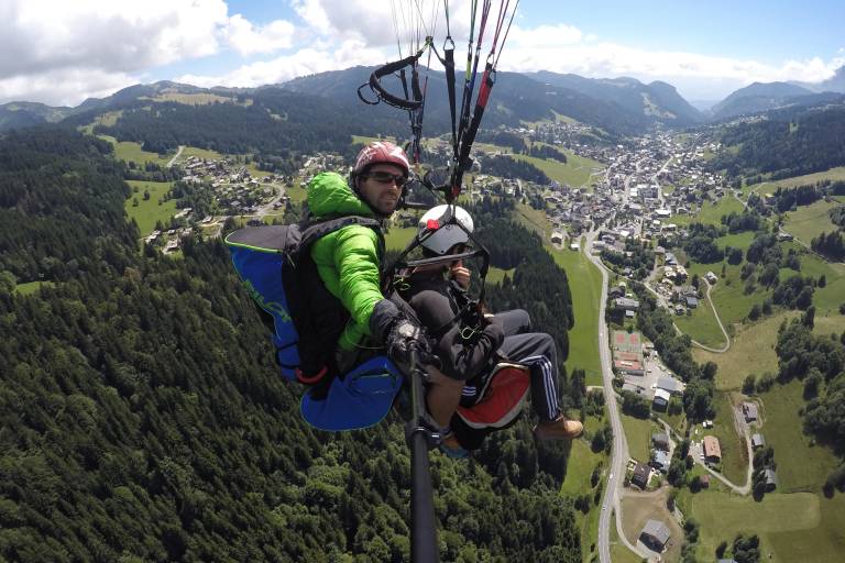 First fly paragliding image1