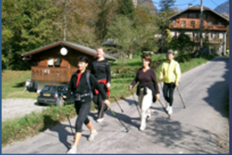 Hike with night in a mountain hut image1