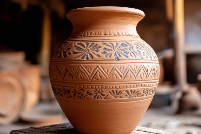 Stage poterie : Grosse Jarre à la corde image1