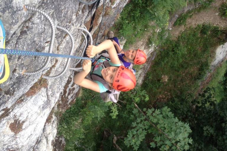 Via Ferrata encadrée : La Cascade de la Fare à Vaujany image2