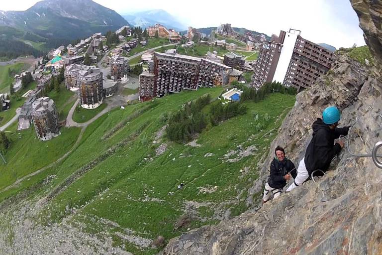 Les Gets Aventure-Sortie  via-ferrata image1