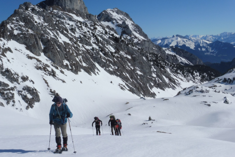 Sortie raquettes découverte de la faune à la pointe de Bellevue avec Cédric Cordonnier image1