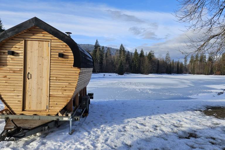 Sauna mobile : Chaleur Des Bois image1