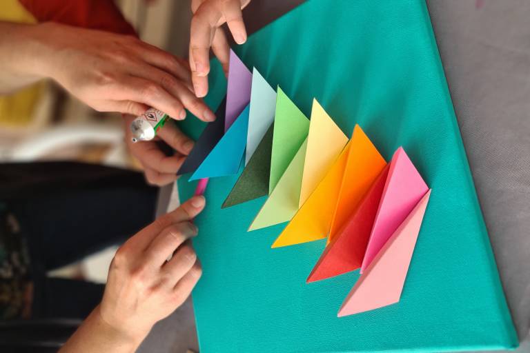 Atelier créatif : toile 3D en Paper'art image1