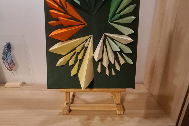 Atelier créatif : toile 3D en Paper'art image2